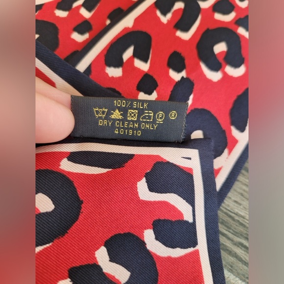 Stephen Sprouse Red Leopard Bandaue - Picture 9 of 11